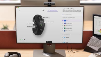 Scrivania che visualizza le specifiche di SIGNATURE SLIM Combo for Business
